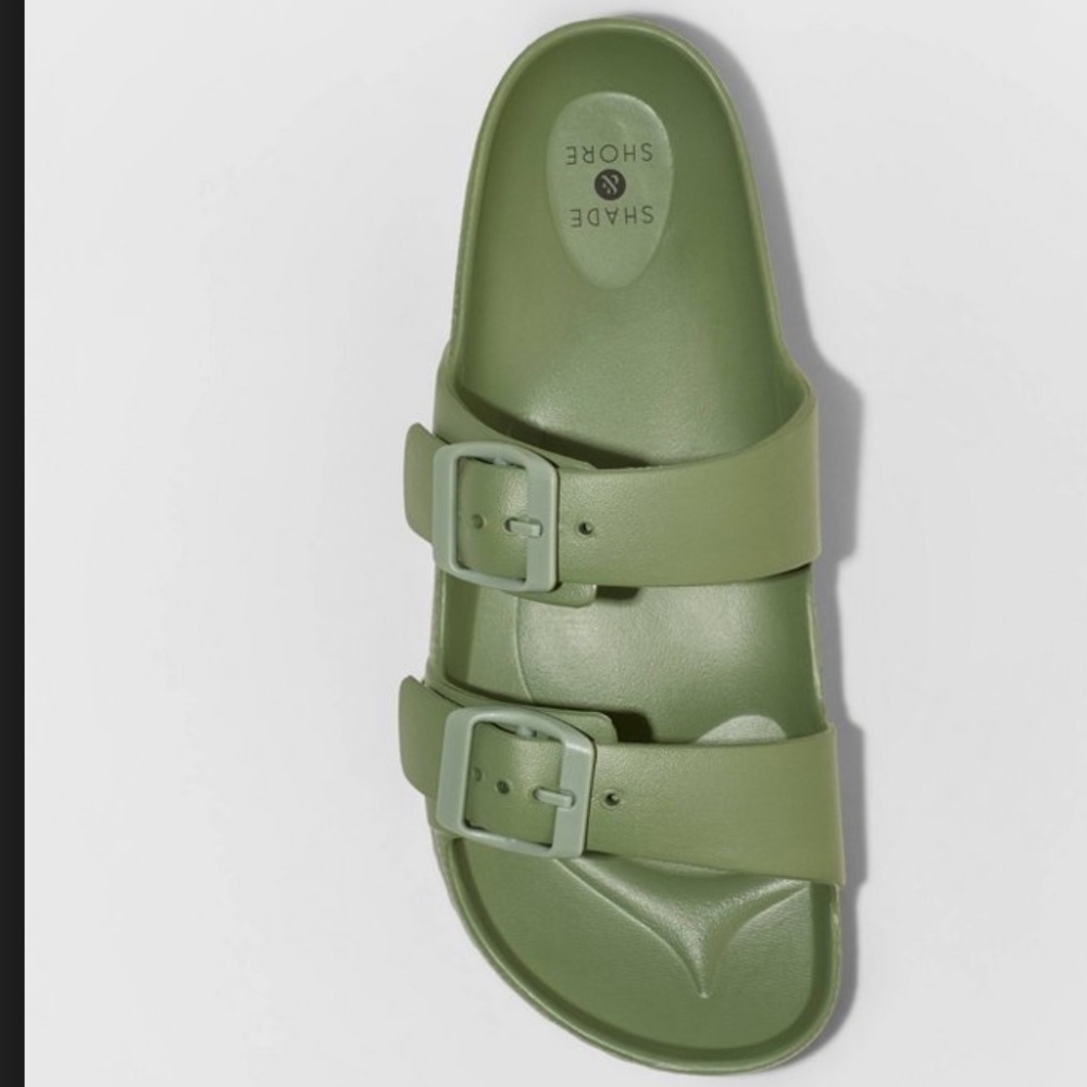 Women’s Neida EVA Two Banded Slide in Olive. Size 7. - Picture 5 of 6